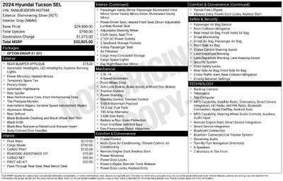 2024 Hyundai TUCSON SEL