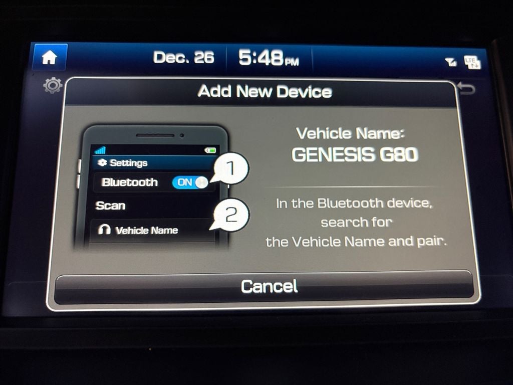 2018 Genesis G80 3.8L