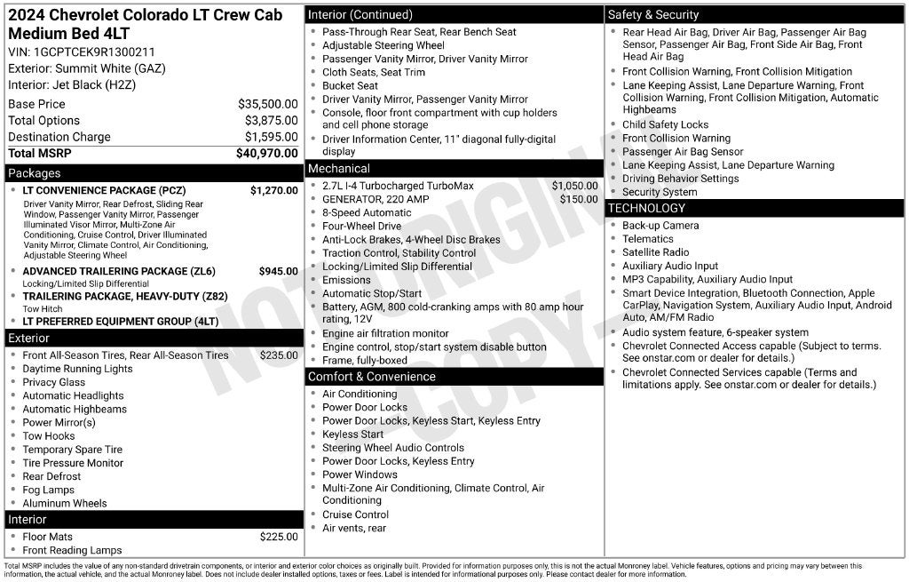2024 Chevrolet Colorado 4WD LT