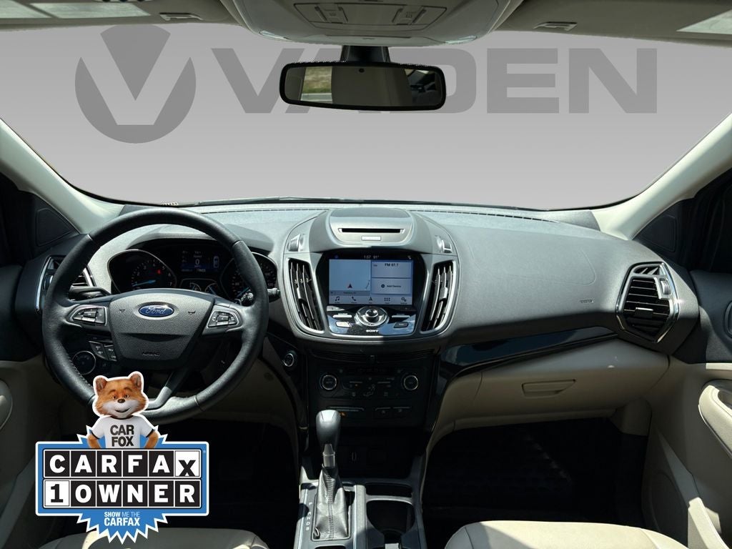 Used 2017 Ford Escape Titanium with VIN 1FMCU0JDXHUD15665 for sale in Statesboro, GA