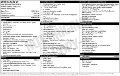 2021 Kia Forte GT