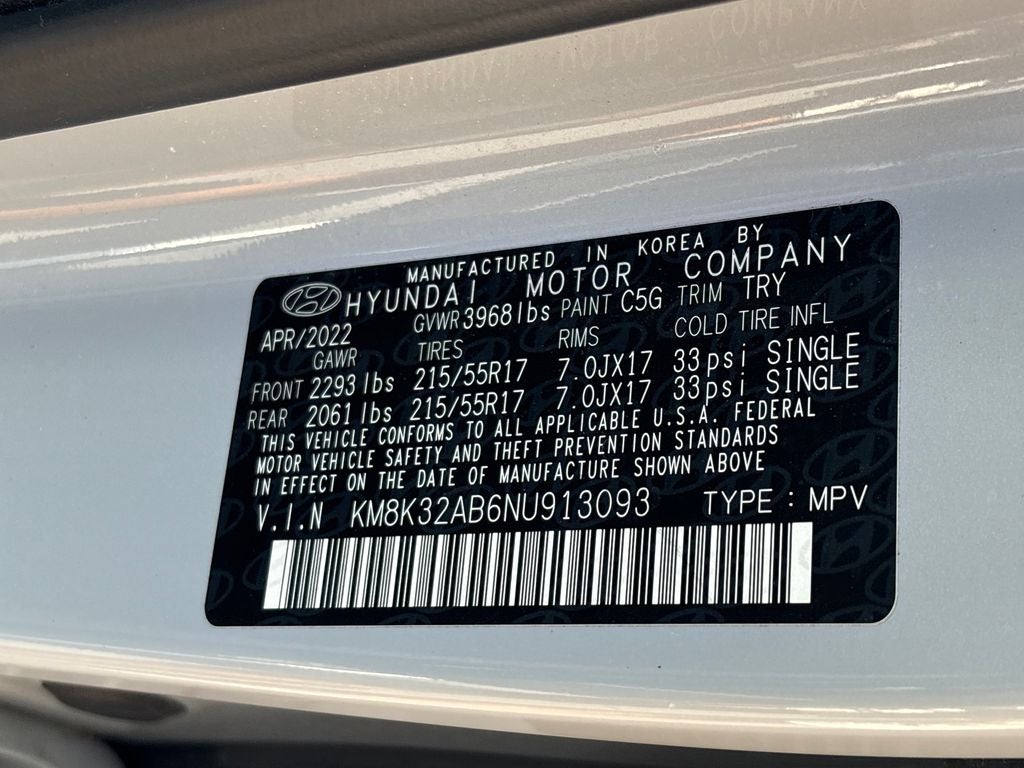 2022 Hyundai KONA SEL