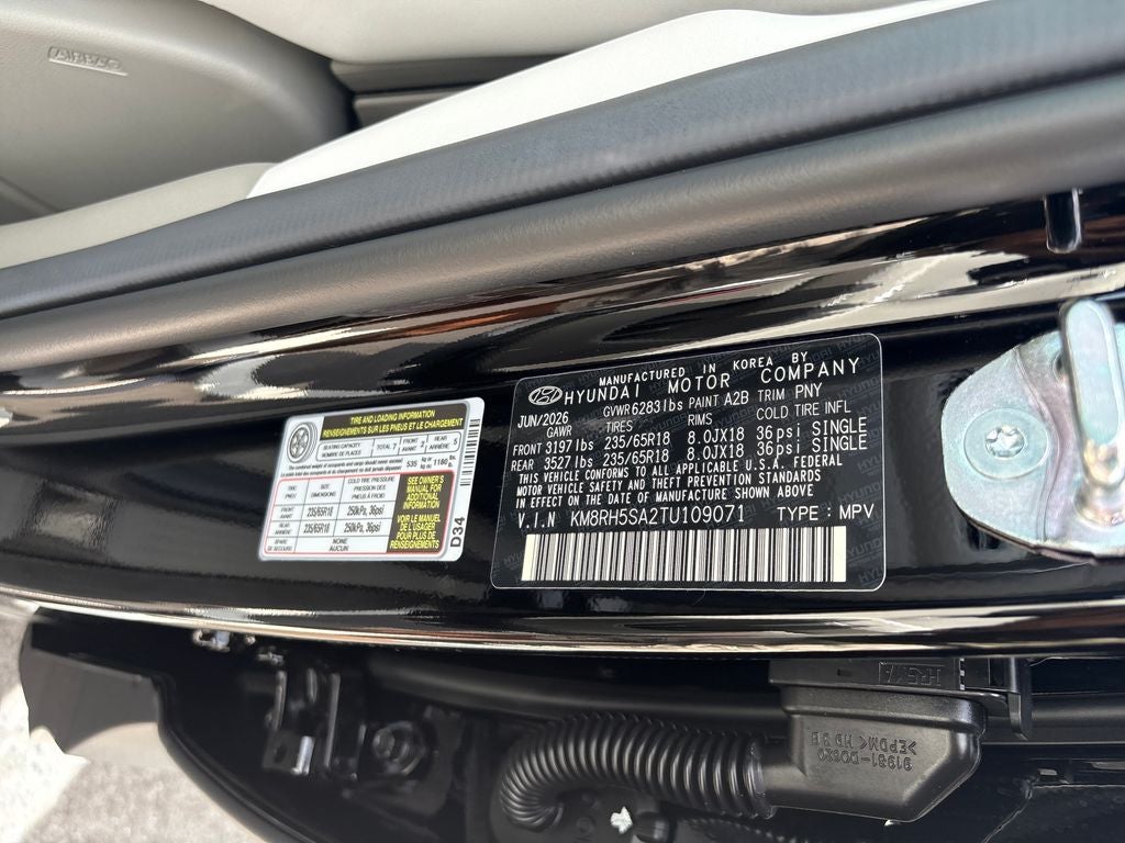 2026 Hyundai PALISADE HYBRID Blue SEL Premium 7P
