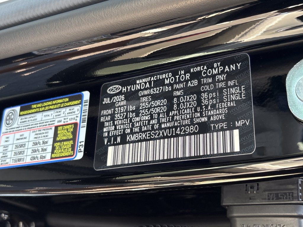 2027 Hyundai PALISADE Limited AWD