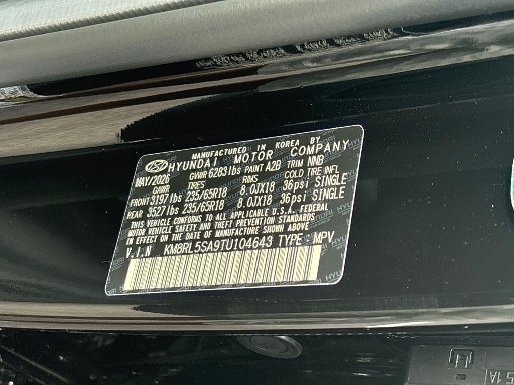 2026 Hyundai PALISADE HYBRID Blue SEL 8P