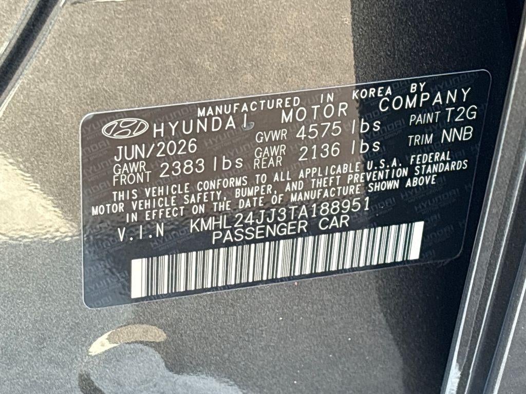 2026 Hyundai SONATA HYBRID Blue