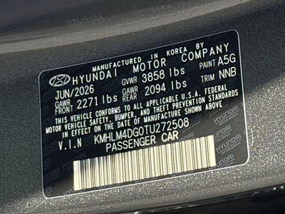 2026 Hyundai ELANTRA SEL Sport