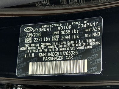 2026 Hyundai ELANTRA SEL Sport