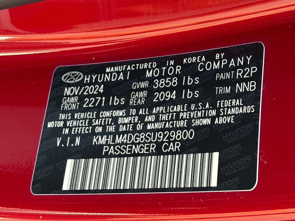 2025 Hyundai ELANTRA SEL Sport