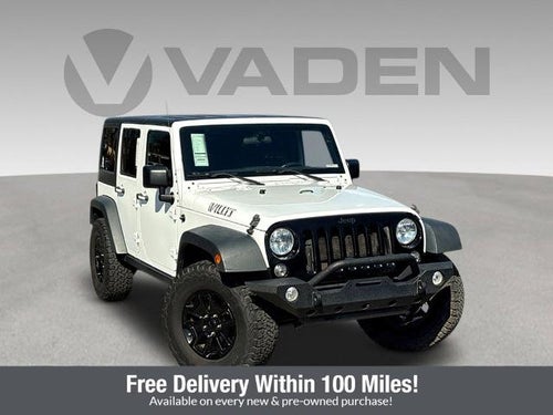 2018 Jeep Wrangler JK Unlimited Willys Wheeler