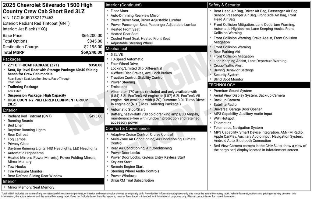 2025 Chevrolet Silverado 1500 Base