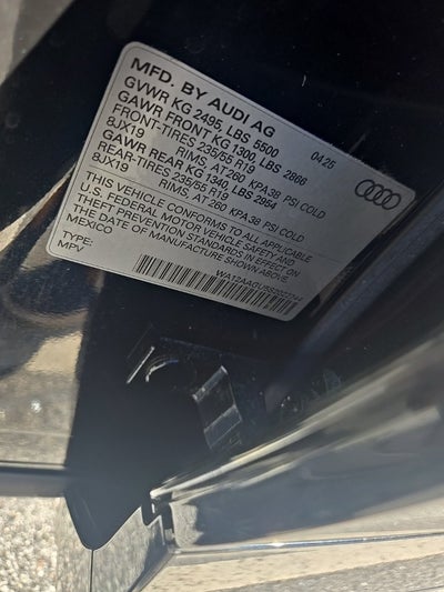 2025 Audi Q5 2.0T Premium Plus quattro