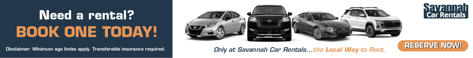 Need a rental? Book one today!